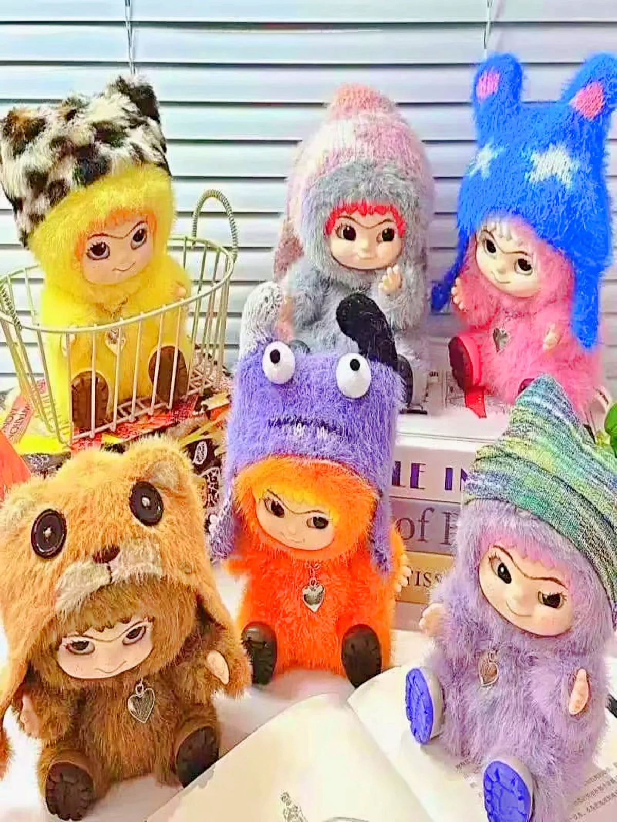 Cute mystery blind boxes and collectible figures at Peachy Trove