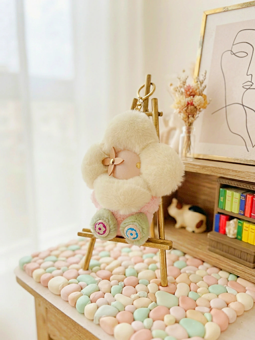 Vivienne Plush Keychain