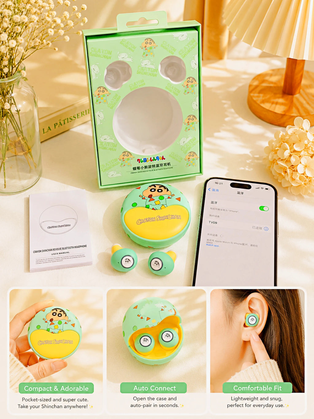Shinchan Earbuds