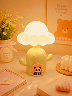 Panda Cactus Lamp