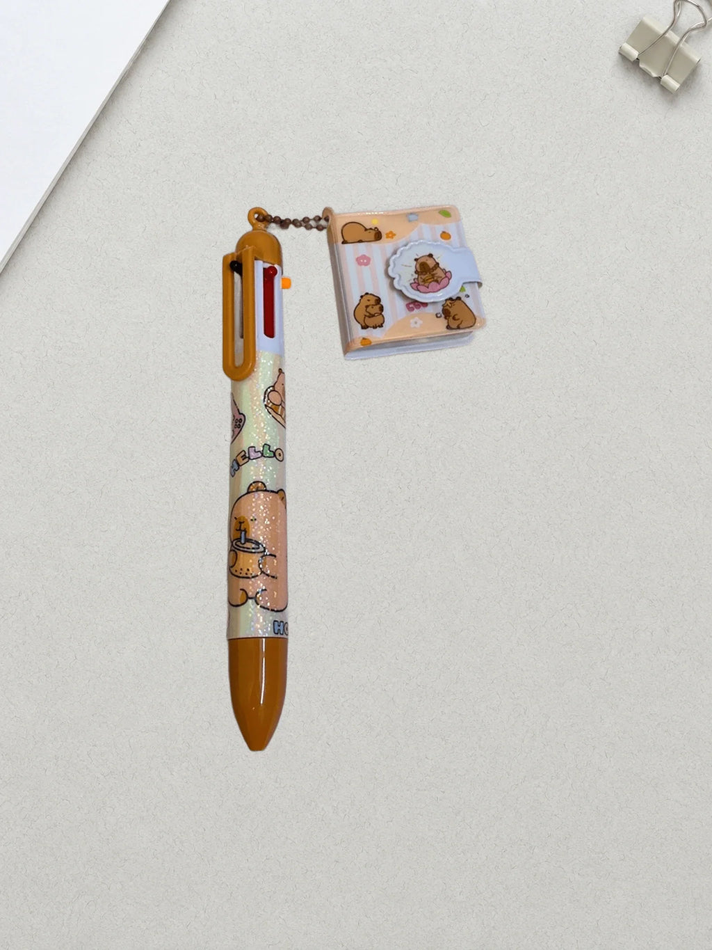 Brown variant realistically grounded in its product-specific setting