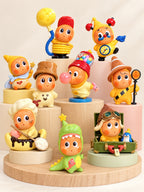 Star People costume blind box character assortment with chef, aviator, dinosaur and colourful costume figures