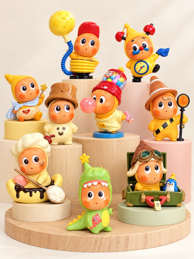 Star People costume blind box character assortment with chef, aviator, dinosaur and colourful costume figures