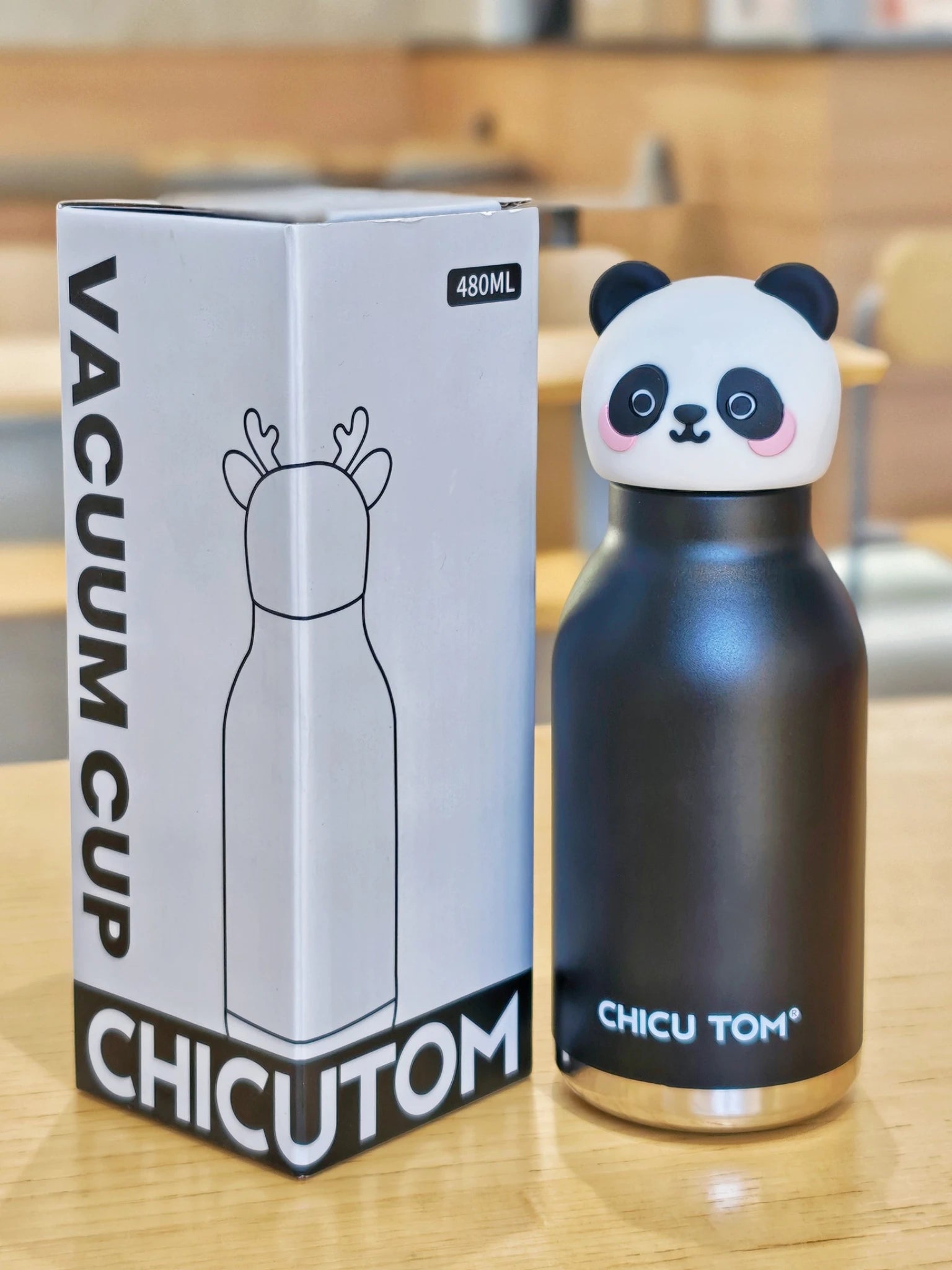 Creative Cartoon Animal Head Bottle 480ml – 9 Cute Designs